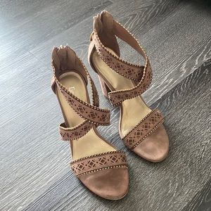 Boho Heeled Sandals